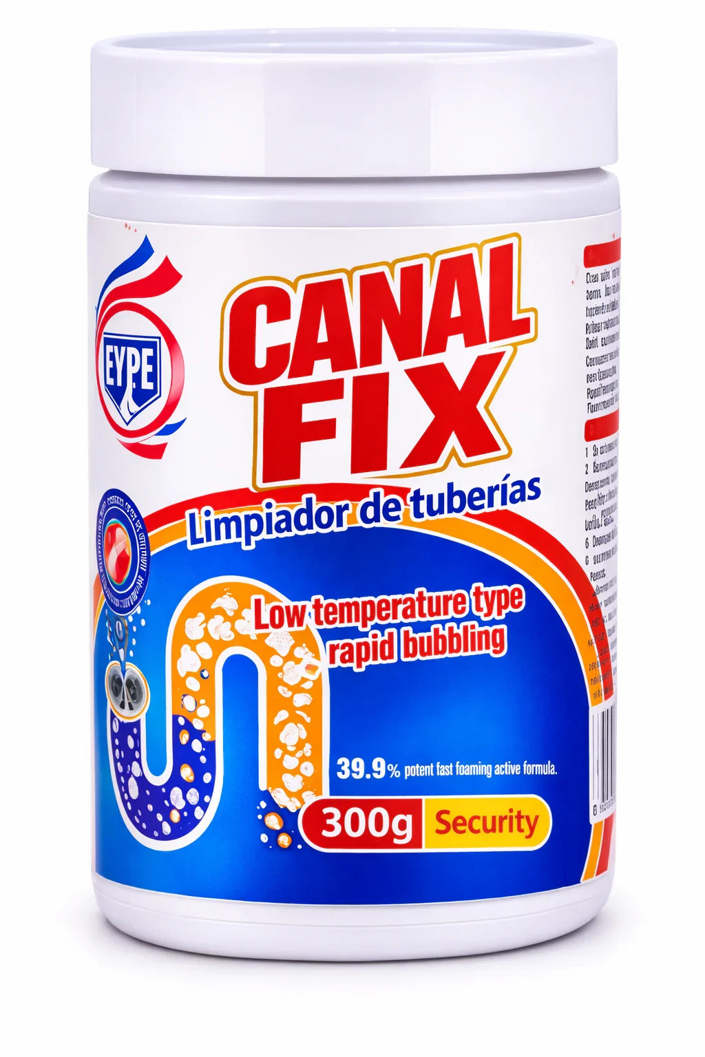 CANAL FIX : Déboucheur Moussant Rapide
