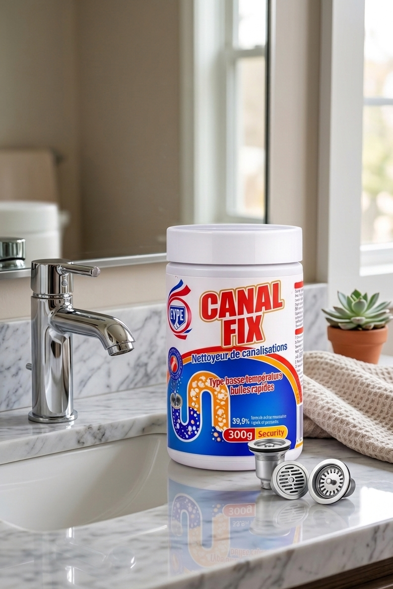CANAL FIX : Déboucheur Moussant Rapide